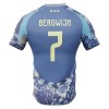 Conjunto (Camiseta+Pantalón Corto) Ajax Steven Bergwijn 7 Segunda Equipación 2024-25 - Niño